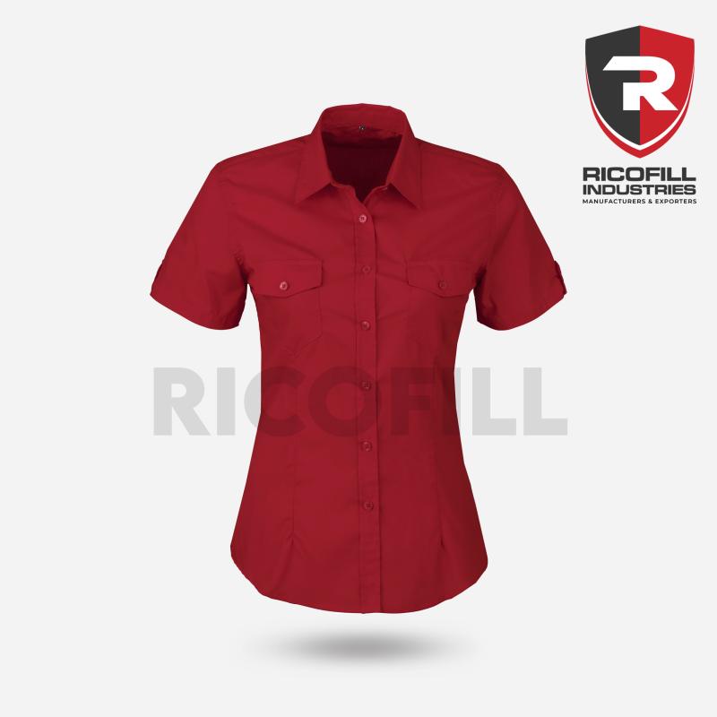 Ladies Short Sleeves Shirt