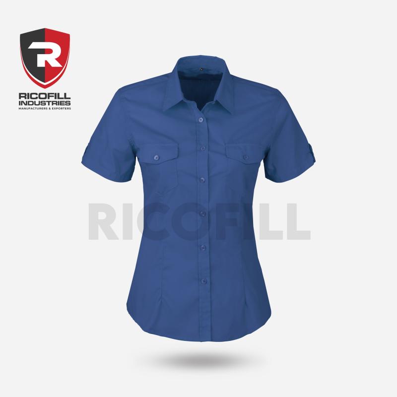 Ladies Short Sleeves Shirt