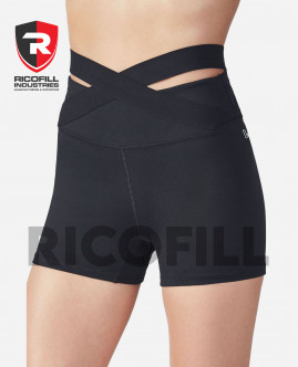 Women High Waist Yoga Shorts