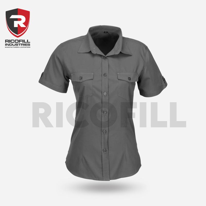 Ladies Short Sleeves Shirt