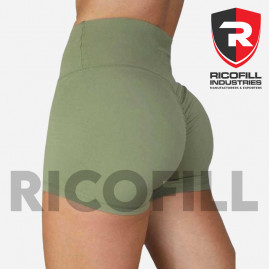 Women High Waist Yoga Shorts