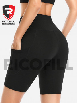 Women High Waist Yoga Shorts