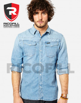 Men's Denim Shirt